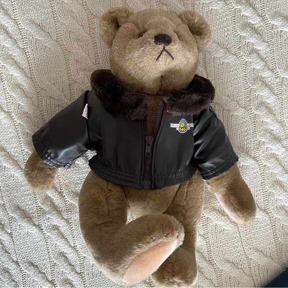 GUND Bialosky and Friends Brown Aviator Plush Bear - Picture 2 of 10